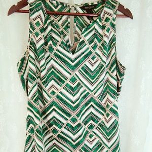 White House Black Market sleeveless blouse